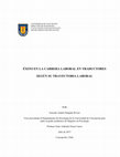 Research paper thumbnail of Éxito en la carrera laboral en traductores según su trayectoria laboral