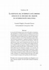 Research paper thumbnail of La respuesta del intérprete ante errores léxicos en el discurso del orador en interpretación simultánea