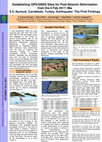 Research paper thumbnail of Establishing GPS/GNSS Sites for Post-Seismic Deformation from the 6Feb 2017, Mw 5.5, Ayvacık, Çanakkale, Turkey, Earthquake: The preliminary results