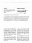 Research paper thumbnail of Radmil Ratković i stambeno graditeljstvo u Šibeniku u drugoj polovini 15. stoljeća (Radmil Ratković and the Residential Architecture of Šibenik in the Second Half of the 15th Century)