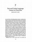 Research paper thumbnail of Faure.Fair and Unfair Language Games.pdf