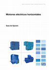 Research paper thumbnail of Motores eléctricos horizontales