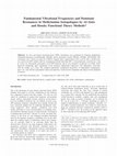 Research paper thumbnail of Fundamental Vibrational Frequencies and Dominant Resonances in Methylamine Isotopologues by Ab Initio and Density Functional Theory Methods