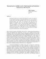 Research paper thumbnail of Tranquility and Brutality: The Paradox of Partition Violence in Punjab