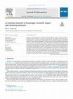 Research paper thumbnail of Co-mention network of R packages: Scientific impact and clustering structure