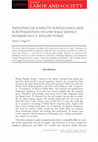 Research paper thumbnail of EMPLOYEES OR SUSPECTS? SURVEILLANCE AND SCRUTINIZATION OF LOW-WAGE SERVICE WORKERS IN U.S. DOLLAR STORES