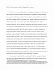 Research paper thumbnail of The Piety of the Determined Will: A Critique of Stoic Freedom