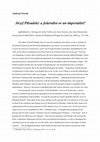 Research paper thumbnail of Jozef Pilsudski: a federalist or an imperialist?