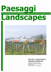 Research paper thumbnail of Paesaggi. Rivista Interdisciplinare di Studi Paesaggistici / Landscapes. Interdisciplinary Review of Landscape Studies, 1/1