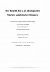 Research paper thumbnail of Der Begriff Bidʿa als ideologischer Marker salafistischer Diskurse