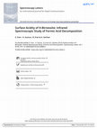 Research paper thumbnail of An International Journal for Rapid Communication Surface Acidity of H-Birnessite: Infrared Spectroscopic Study of Formic Acid Decomposition