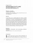 Research paper thumbnail of INTERSUBJECTIVITY AND INTERCORPOREALITY