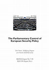 Research paper thumbnail of The Parliamentary Control of European Security Policy: Introduction