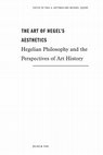 Research paper thumbnail of M. Squire, ‘Unser Knie beugen wir doch nicht mehr’? Hegel, Classical Art and the Reformation of Art History, in M. Squire and P. Kottman (eds.), The Art of Hegel’s Aesthetics: Hegelian Philosophy and the Perspectives of Art History (Wilhelm Fink), pp. 125–60.