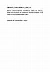 Research paper thumbnail of SOUSA, Gonçalo de Vasconcelos e – "OURIVESARIA PORTUGUESA: BREVES APONTAMENTOS HISTÓRICOS SOBRE OS OFÍCIOS, MARCAS E MATÉRIAS RELACIONADAS, ESSENCIALMENTE ATÉ À CRIAÇÃO DAS CONTRASTARIAS (1882)".