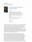 Research paper thumbnail of Celebrating the Breadth and Depth of How Humans Make Decisions: A Review of The Thinking Mind: A Festschrift for Ken Manktelow