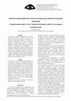 Research paper thumbnail of Iniciativa emprendedora nos viveiros de empresa dos centros de formación profesional Entrepreneurial spirit on the bussiness incubators placed in vocational training schools