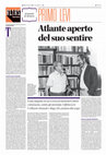 Research paper thumbnail of Primo Levi: "Atlante aperto del suo sentire" (su 'Album Primo Levi' e 'Riga 38')