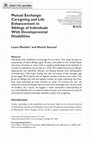 Research paper thumbnail of Mutual Exchange: Caregiving and Life Enhancement in Siblings of Individuals With Developmental Disabilities