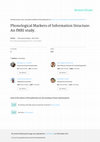 Research paper thumbnail of Phonological markers of information structure: An fMRIstudy