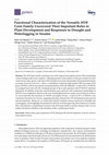 Research paper thumbnail of Functional Characterization of the Versatile MYB Gene Family Uncovered Their Important Roles in Plant Development and Responses to Drought and Waterlogging in Sesame