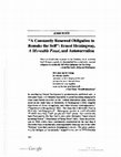 Research paper thumbnail of "A Constantly Renewed Obligation to Remake the Self": Ernest Hemingway, A Moveable Feast, and Autonarration