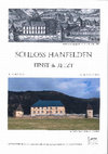 Research paper thumbnail of 2016_Theune, Fürhacker, Schloss Hanfelden Einst & Jetzt, Ausgabe 1