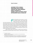 Research paper thumbnail of ONYEDİNCİ YÜZYIL OSMANLI DÜNYASINDA SOSYAL MEKÂN ÇERÇEVELİ BİR YORUM DENEMESİ: RİSÂLE-İ Mİ‘MÂRİYE VE MÎZÂNÜ’L-HAKK FÎ İHTİYÂRİ’L-EHAKK METİNLERİNİN PARALEL OKUMALARI