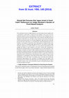 Research paper thumbnail of Should We Presume that Japan Acted in Good Faith? Reflections on Judge Abraham's Burden of Proof Based Analysis