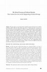 Research paper thumbnail of The Moral Economy of Cultural Identity Tibet, Cultural Survival, and the Safeguarding of Cultural Heritage