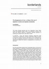 Research paper thumbnail of The disappearance of race: a critique of the use of Agamben in border and migration scholarship