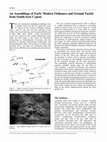 Research paper thumbnail of An Assemblage of Early Modern Ordnance and Ground Tackle from South-west Cyprus