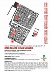 Research paper thumbnail of Open Spaces in San Salvario. History and Design Studio 2017/18