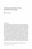 Research paper thumbnail of Teaching Youth Media Through International Exchange