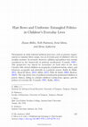 Research paper thumbnail of Hair Bows and Uniforms: Entangled Politics in Children’s Everyday Lives