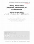 Research paper thumbnail of “Sorry. ¿Sabés qué?”: proximidad y ethos íntimo en @CFKArgentina