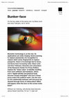 Research paper thumbnail of Bunker Face, Transmediale Journal, 2018