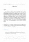 Research paper thumbnail of Cazarin R. (2018) “Pentecostalism and a Global Community of Sentiment: The Cases of Nigerian and Congolese Pastors in Diaspora”. In: O. Bakewell , L. Landau (eds) Forging African Communities. Global Diversities. Palgrave Macmillan, London. 321 pp.  https://doi.org/10.1057/978-1-137-58194-5_11