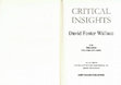 Research paper thumbnail of David Foster Wallace: The Critical Reception