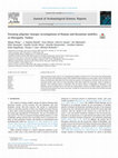 Research paper thumbnail of Pursuing Pilgrims: Isotopic Investigations of Roman and Byzantine Mobility at Hierapolis, Turkey.