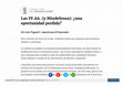 Research paper thumbnail of “Las FFAA (y Mindefensa): ¿Una oportunidad perdida?” (“The Armed Forces [and the Ministry of Defense]: A lost opportunity?”)