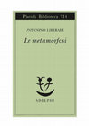 Research paper thumbnail of Antonino Liberale - Le metamorfosi