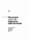 Research paper thumbnail of CLARO, Carolina. Refugiado Ambiental - Dicionário Crítico de Migrações Internacionais