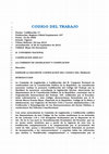 Research paper thumbnail of CODIGO DEL TRABAJO Norma: Codificación 17