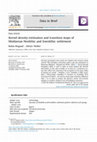 Research paper thumbnail of Kernel density estimation and transition maps of Moldavian Neolithic and Eneolithic settlement