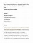 Research paper thumbnail of How and How Much Do I Know About Dyslexia? -Self-Evaluation of Students of Teacher Training Studies at Faculty of Education at University of Josip Juraj Strossmayer in Osijek