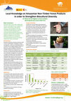 Research paper thumbnail of Local Knowledge on Amazonian Non-Timber Forest Products in order to Strengthen Biocultural Diversity