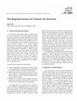 Research paper thumbnail of The Regional Science of Tourism: An Overview