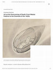 Research paper thumbnail of e-flux #89: Anastasia Gacheva "Art as the Overcoming of Death: From Nikolai Fedorov to the Cosmists of the 1920s"