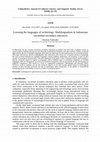 Research paper thumbnail of Learning the languages of technology: Multilingualism in Indonesian vocational secondary education